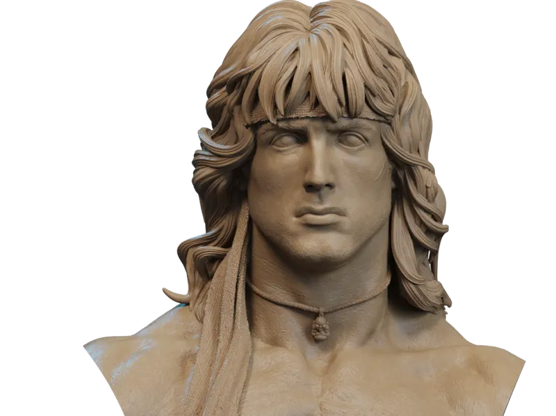 Busto de rambo