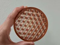 Coaster (88mm) – 0.2mm layer, 2 walls, 15% infill