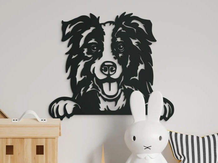 Border Collie Wall Art