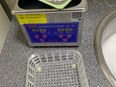 Basket and sound dampening for Vevor JPS-08A