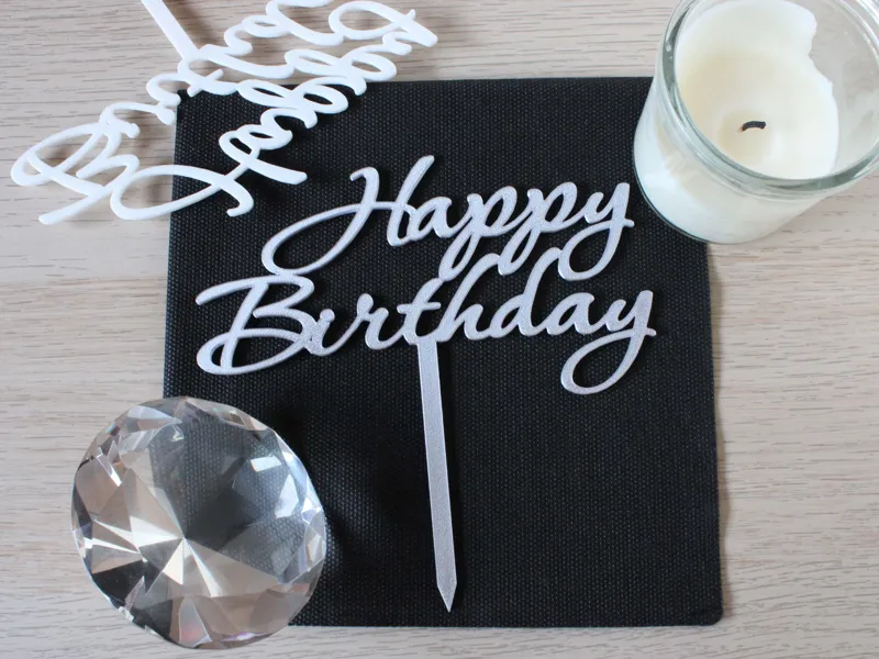 Happy birthday Cake Topper