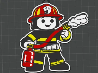 Flexi Feuerwehrmann 