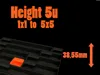 05u Height 1x1 to 5x5
