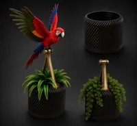 Planter diameter 240mm _ 2 colors + fuzzy skin