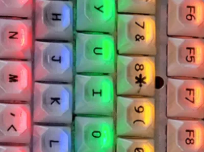 Comic Sans Cherry Keycap set