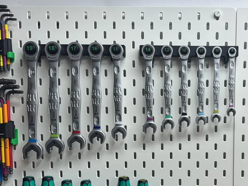 Wera Joker mount for Ikea skadis 8-19mm