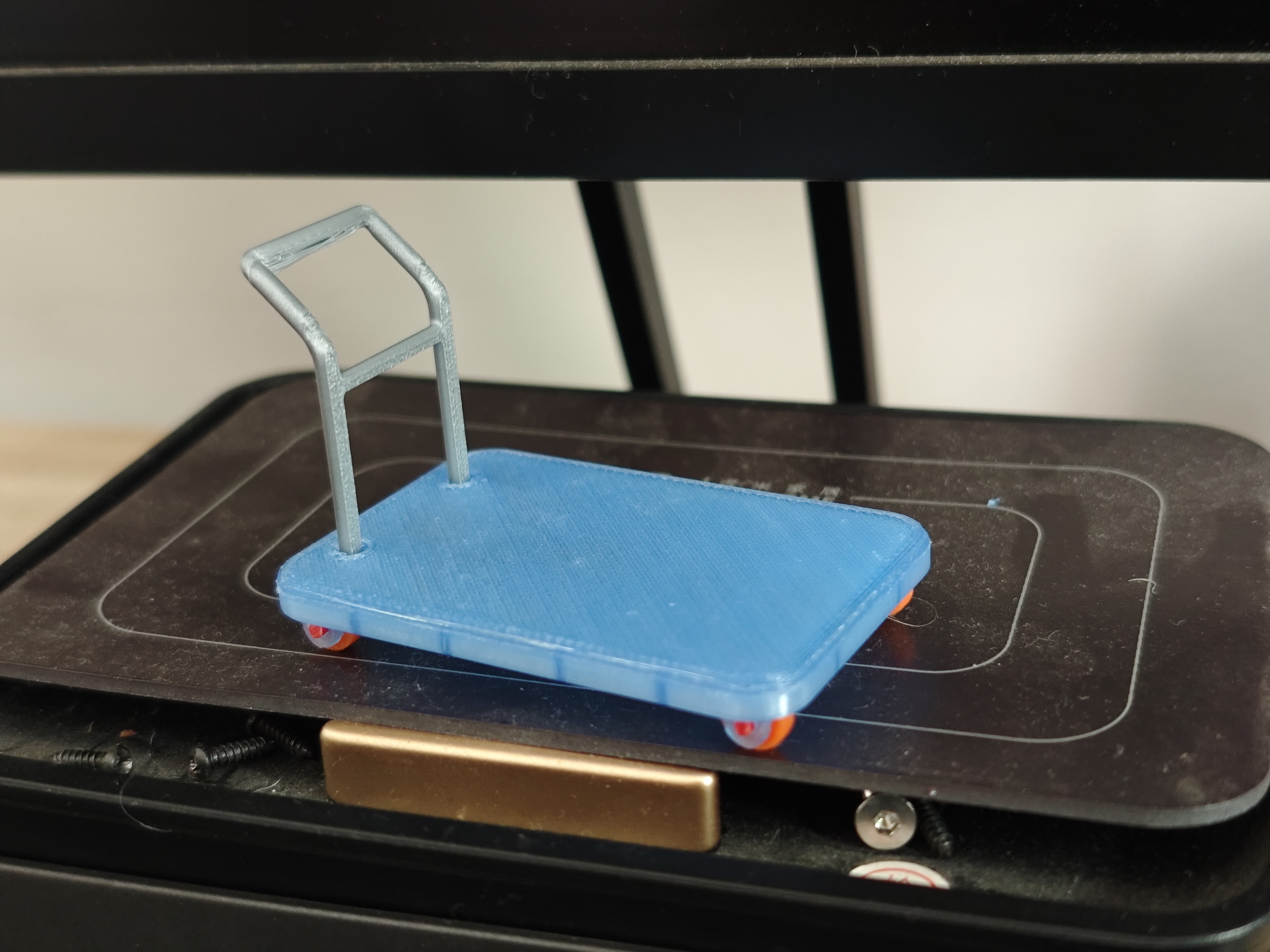 Miniatura 3 do modelo 3D 迷你世界——小推车