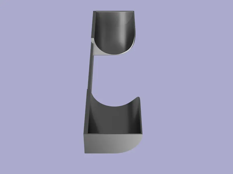 Roll holder for waste bags