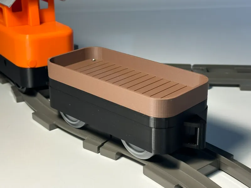 Bricks Duplo and Scale G (LGB) Compatible Wagon