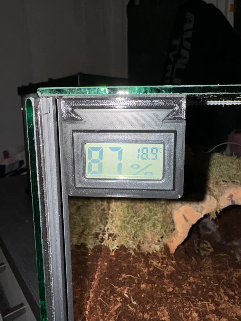 Hygrometer slide-in