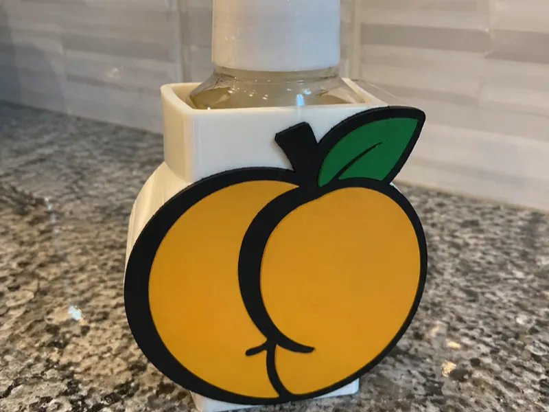 Peachy ;) Bath and Body Works Soap Holder