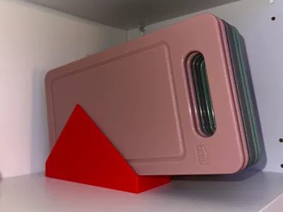Cutting board holder