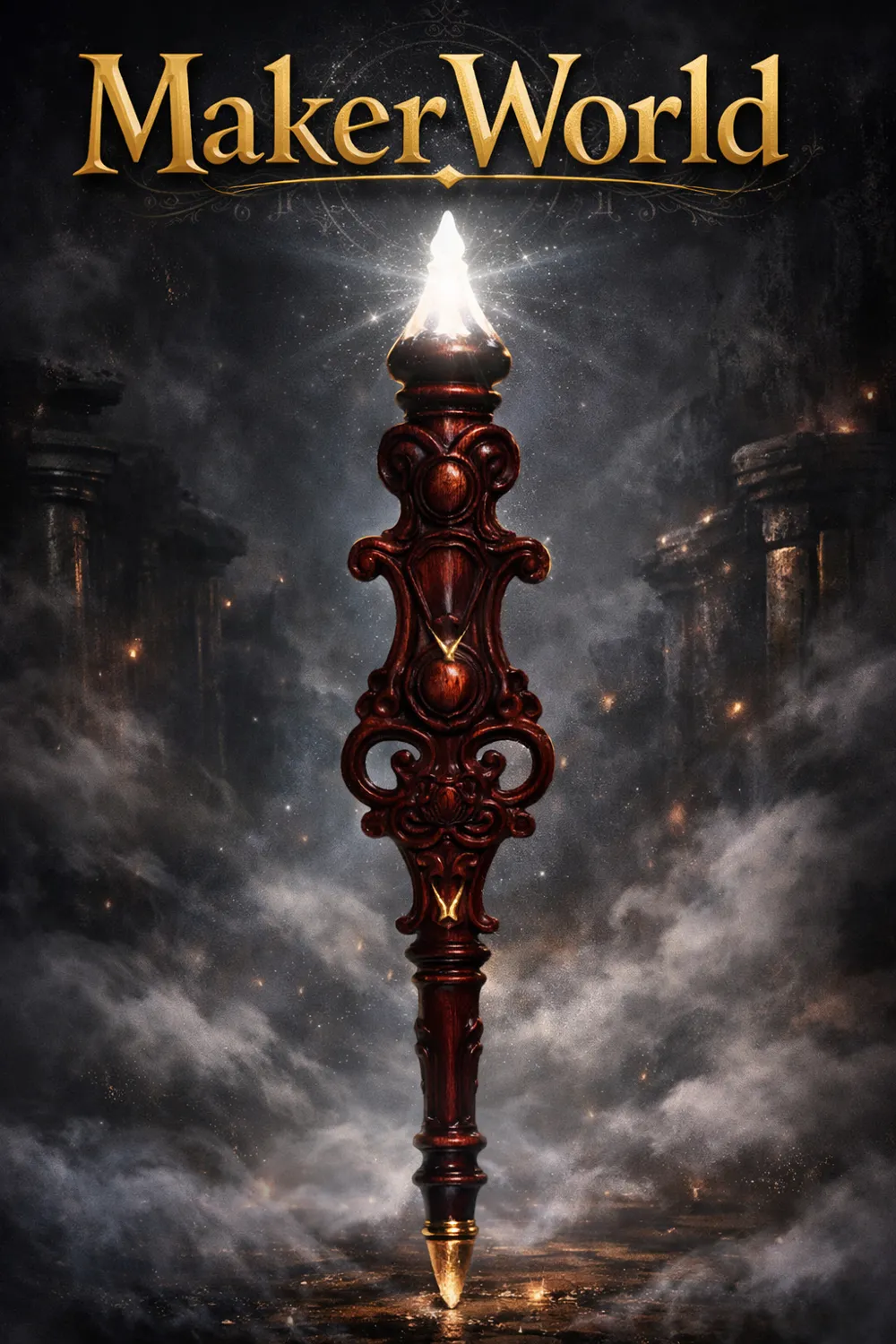 Magic Wand - Free 3D Print Model - MakerWorld