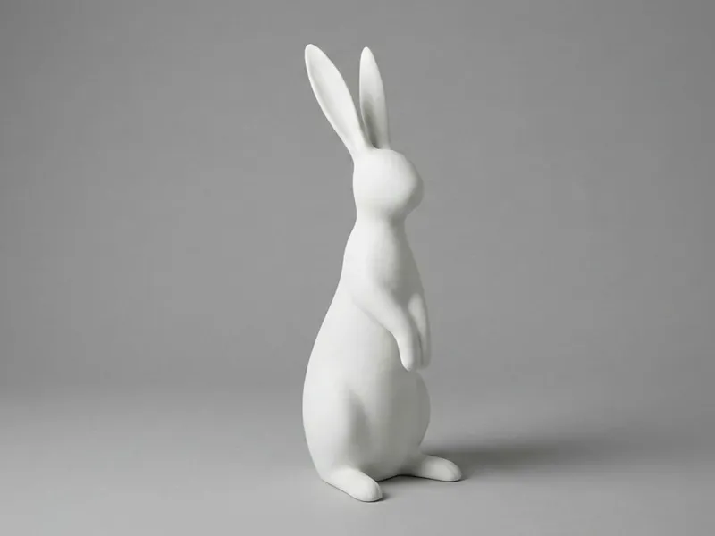 Slim Standing Easter Bunny
