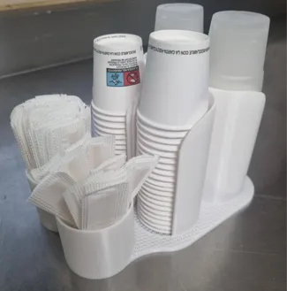 PLASTIC CUP HOLDER
