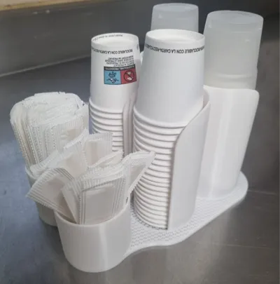 PLASTIC CUP HOLDER