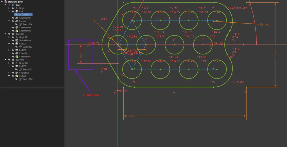 Star Plate Instructions.pdf Parametric Star Plate – 13 mm by Stone Eyed Jax - MakerWorld