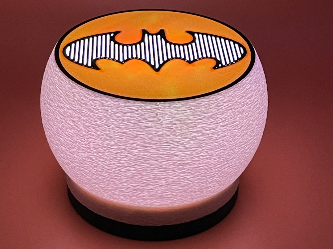 Gotham Glow: A Batman RGB Lamp Experience
