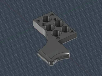 TX22 Charging Handle and Weight Plate
