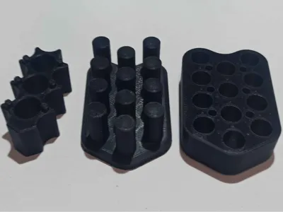 Parametric Star Plate – 17 mm