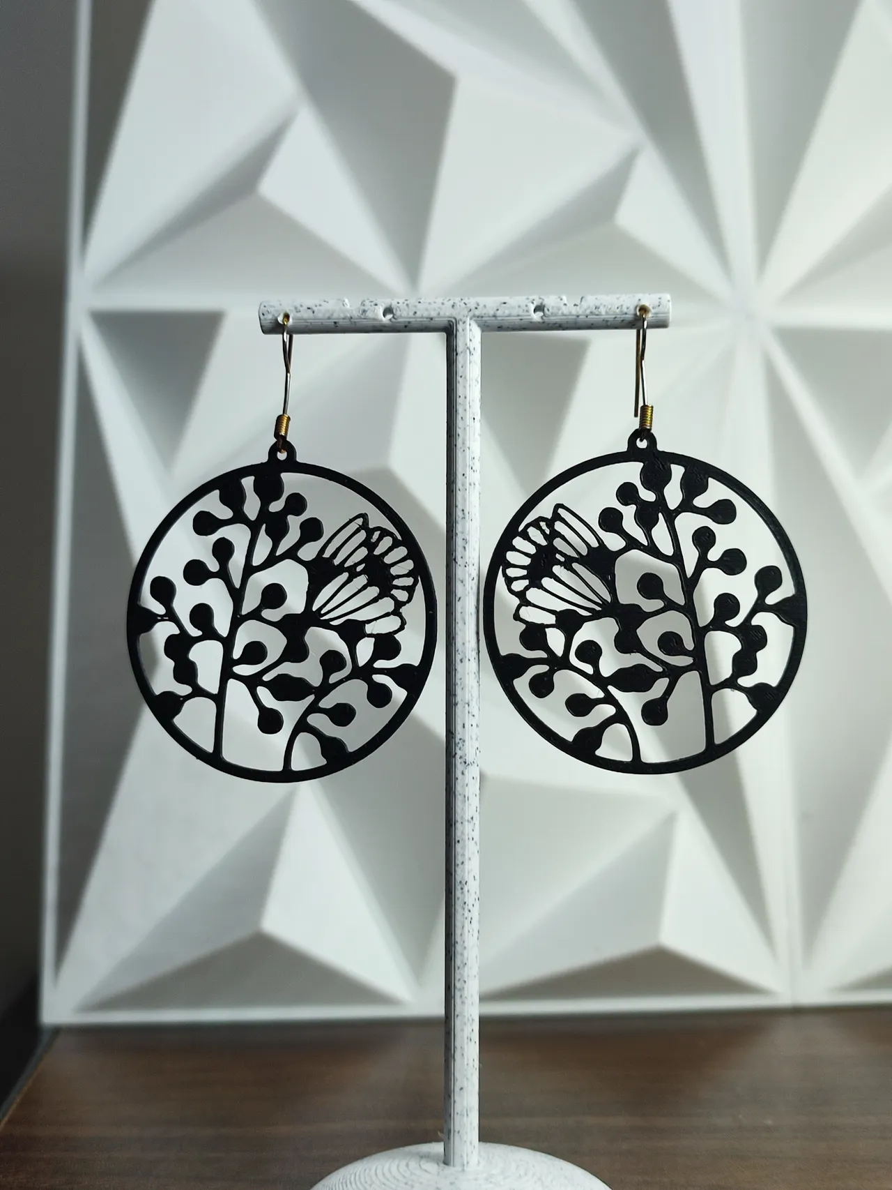 Aretes Jardín de Sombras view 2