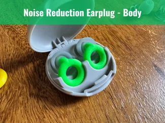 Earplug Body for Noise Reduction – Dual Design