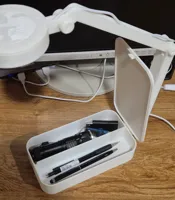 Lampe de bureau pliable avec pot à crayons — photo 8