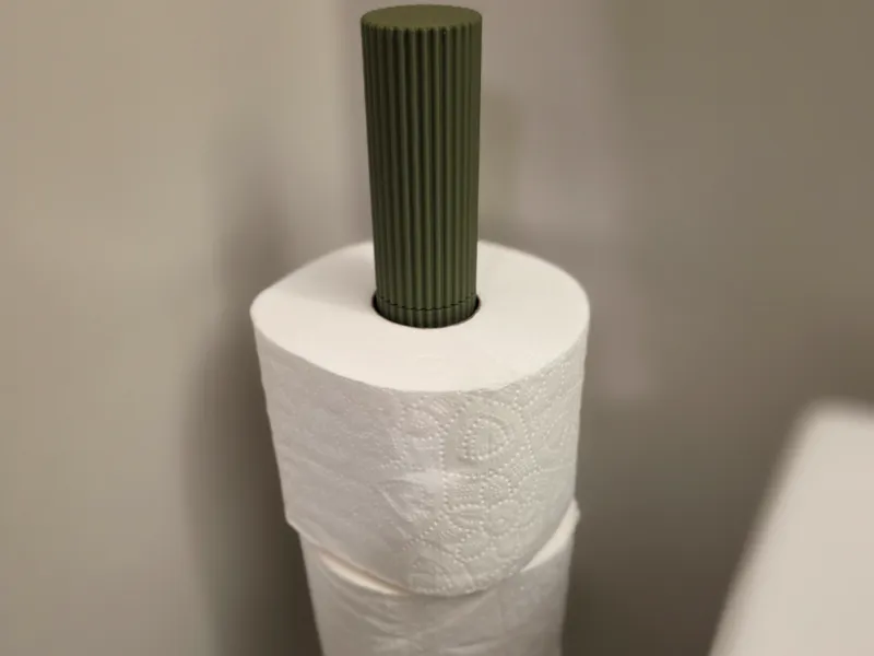 Modular Wall-Mounted Toilet Paper Holder