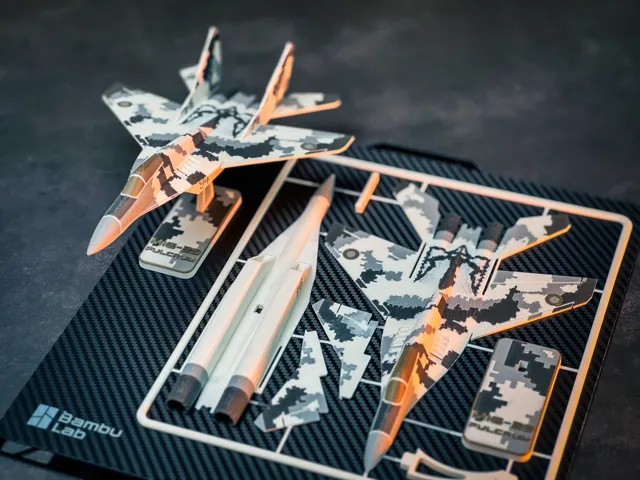 MIG-29 FULCRUM plane kit card