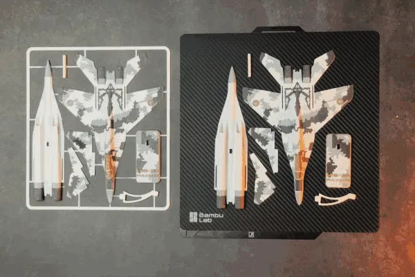 MIG-29 FULCRUM plane kit card view 2