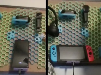 HSW nintendo switch/phone holder