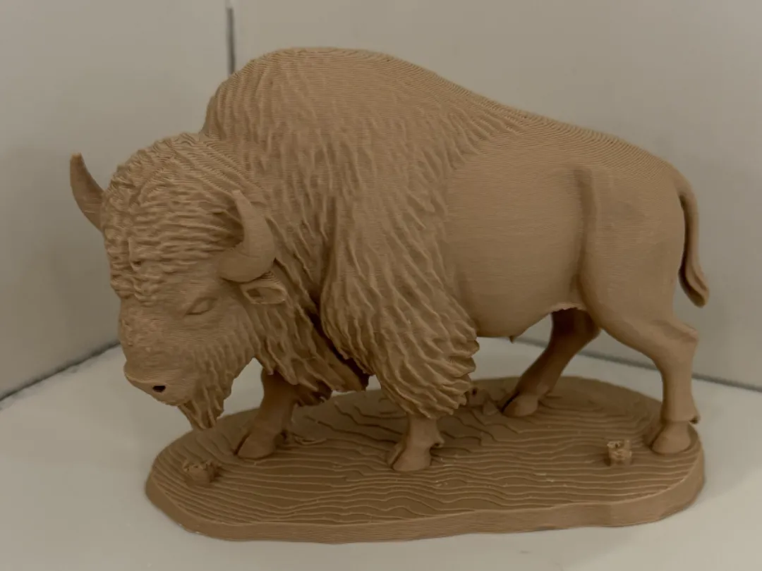 Figurine de bison