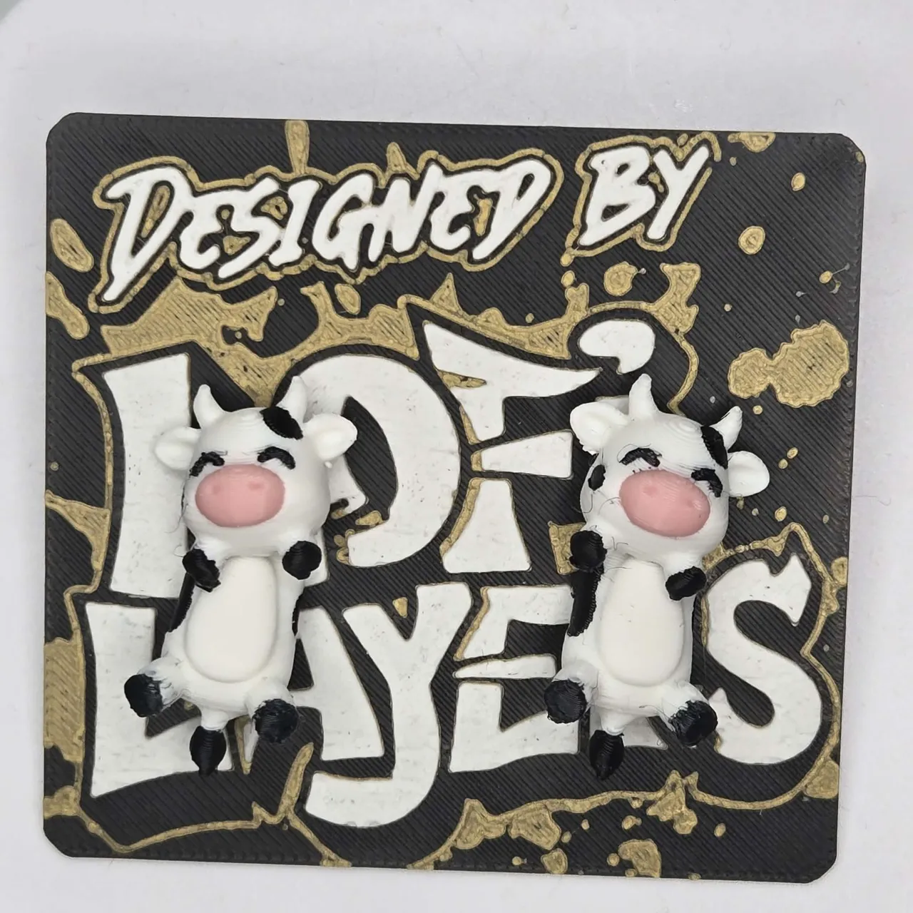 Cow Jumper Earrings view 3