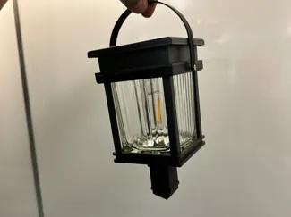 Solar tree lantern conversion kit