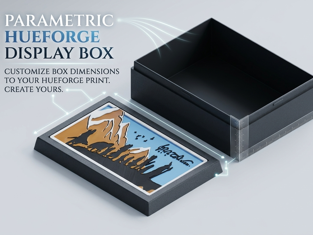 Hueforge box generator - Parametric, any size!