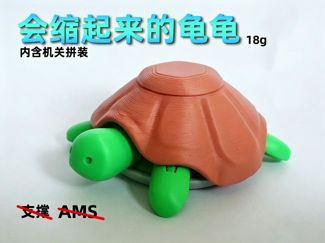 会缩起来的龟龟