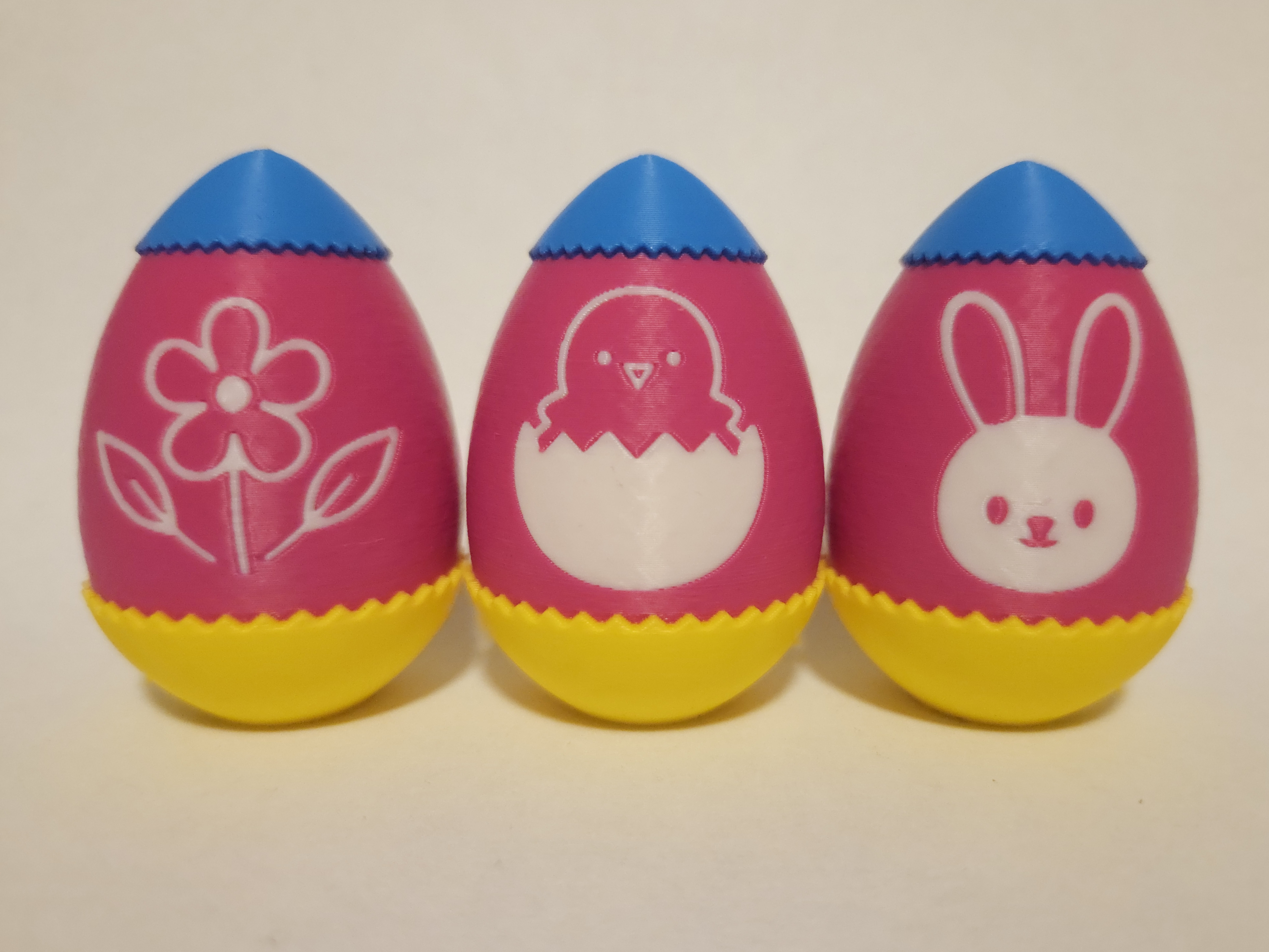 Miniatura 2 do modelo 3D Cracked Easter Eggs