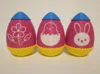 Eggs multicolor with artwork