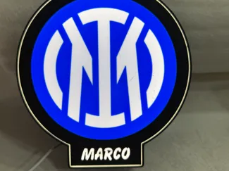 Lampada Inter personalizzata con Nome