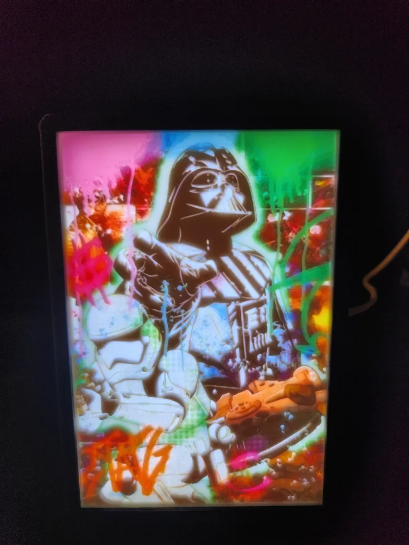 Starwars Lithophane