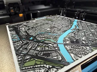 Ulm Germany 3D Map (Map2Model)