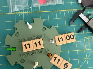 Custom Mexican Train (Turkey Foot 11) 