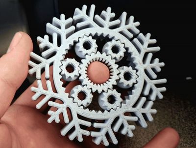 Snowflake Fidget Spinner