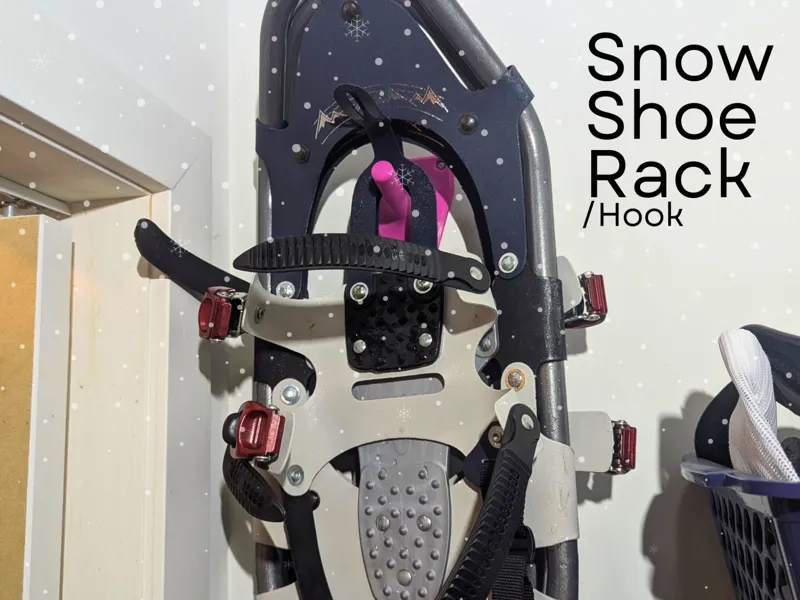 Snowshoe Wall Rack/Hook