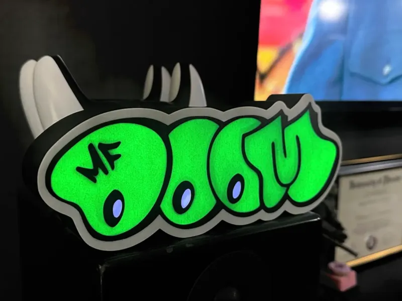 MF DOOM Tag Lightbox