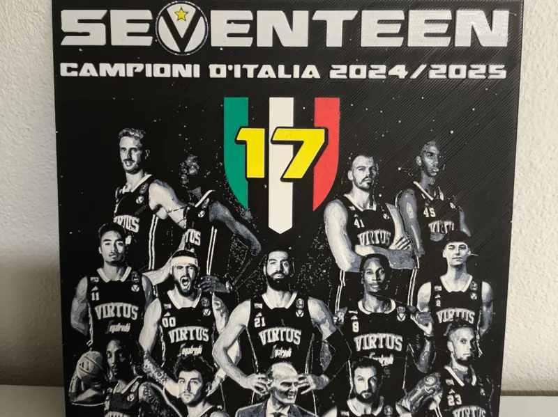 Virtus Bologna Campione d`Italia