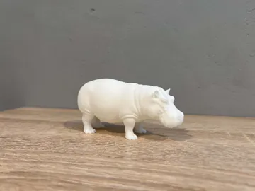 Modelo para impresión 3D: Hippopotamus - Animal - Africa — vista de referencia 3
