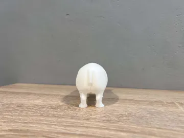 Modelo para impresión 3D: Hippopotamus - Animal - Africa — vista de referencia 5