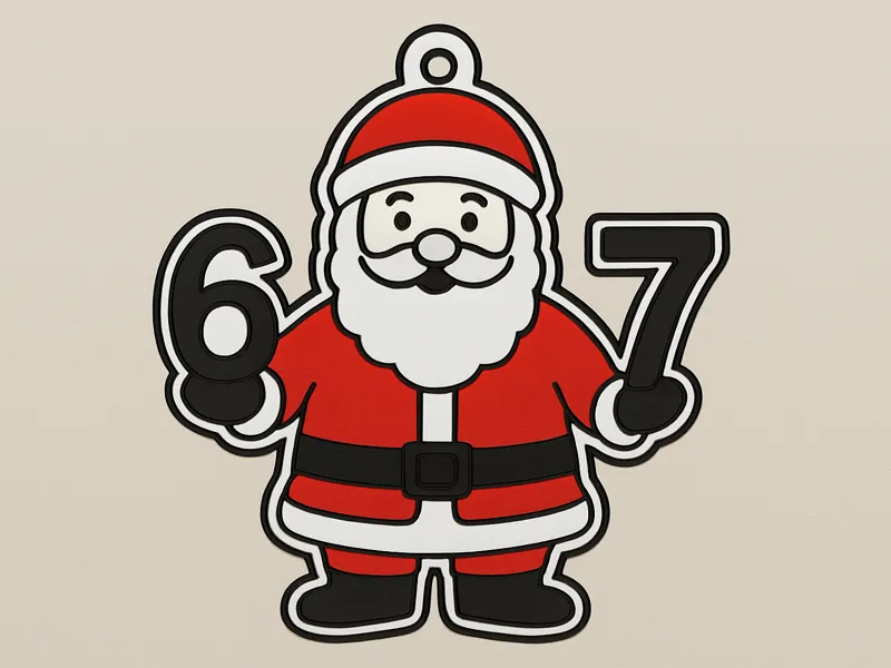 67 Christmas Tree Ornament