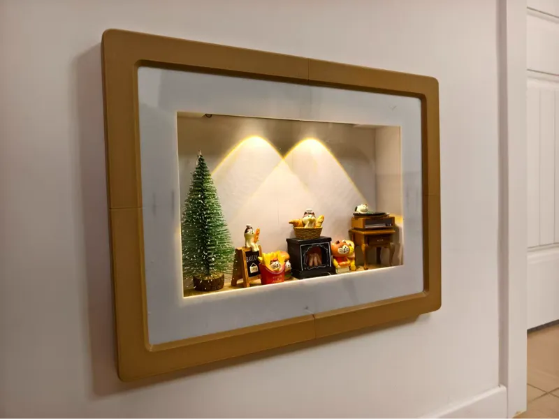 弱电箱圣诞场景展示盒 Electrical Box - Christmas Showcase